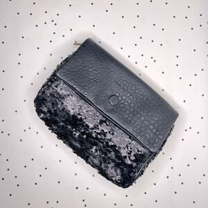 🖤 French Connection 🖤 clutch bag purse glitter sequin